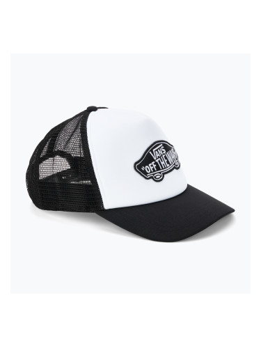 Мъжки Vans Classic Patch Curved Bill Trucker шапка черно/бяло