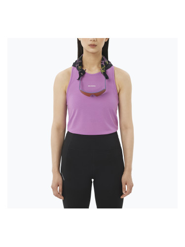 Дамска тениска за бягане Salomon Shakeout Core Tank iris orchid