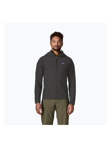 Мъжка софтшел яке Patagonia R1 TechFace Hoody black