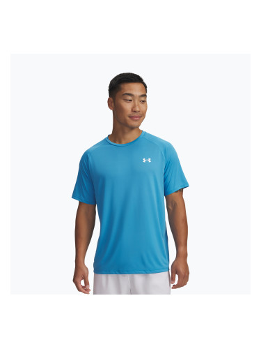 Мъжка тениска за тренировка Under Armour Tech 2.0 ether blue/white