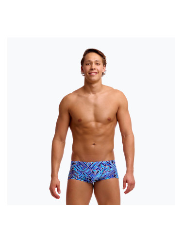 Мъжки боксерки за плуване Funky Trunks Classic Trunks blue bits
