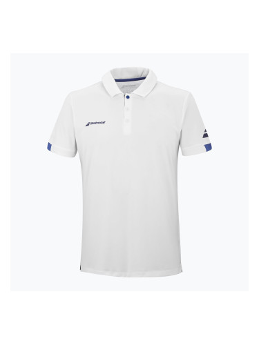 Мъжка поло тениска Babolat Play white/white