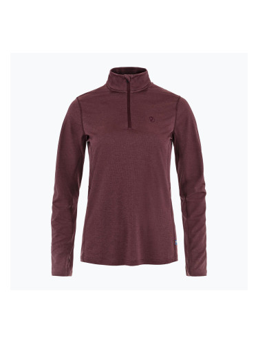 Дамски трекинг суитшърт Fjällräven Abisko Day Hike Half Zip port