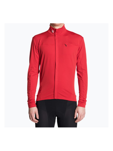 Мъжка колоездачна блуза с дълъг ръкав Endura Xtract Roubaix red