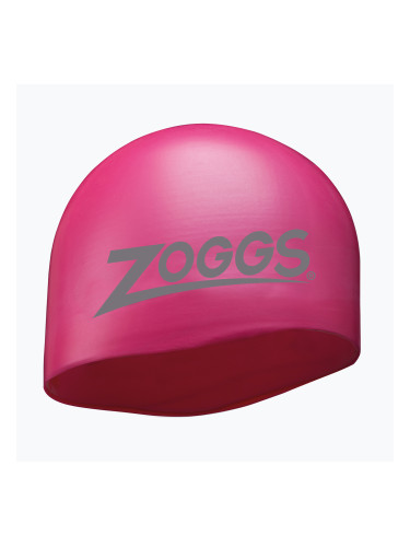 Zoggs Ows Силикон Mid розова шапка за плуване