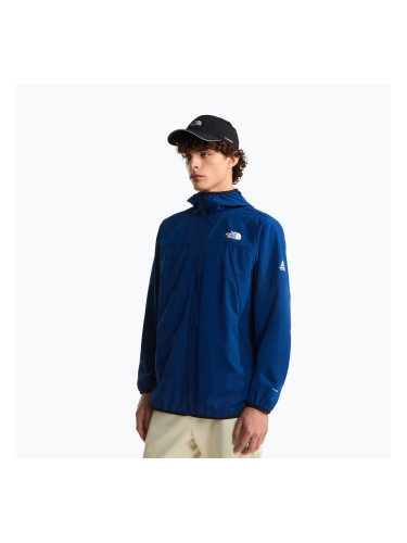 Мъжко софтшел яке The North Face Mountain Athletics Ushba Hooded estate blue