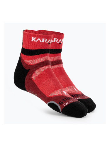 Karakal X4 Чорапи за тенис до глезена червени KC527R