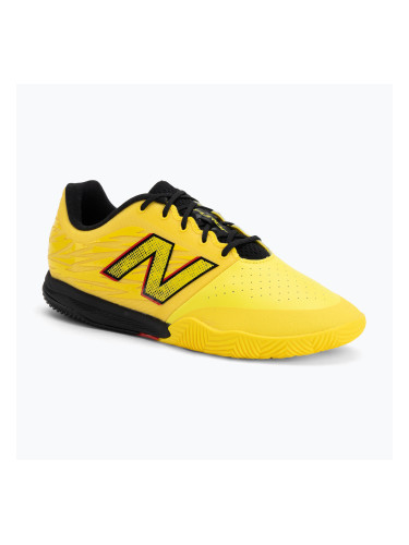 Футболни обувки New Balance Furon Pro V8 IN punch yellow/black 100/fire cracker