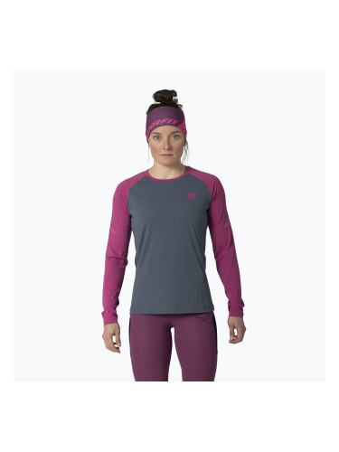 Дамска блуза с дълъг ръкав за бягане DYNAFIT Alpine Pro magenta/0720