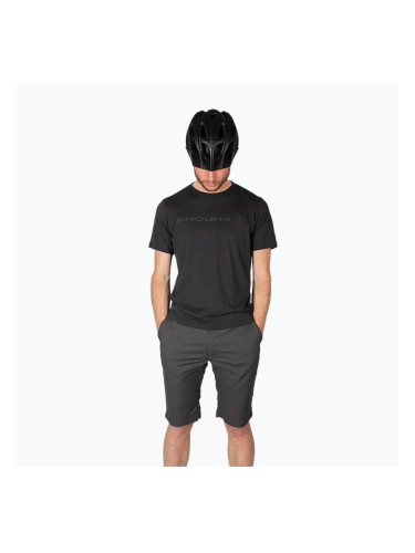 Мъжки къси панталони за колоездене Endura Hummvee Chino W/Liner grey