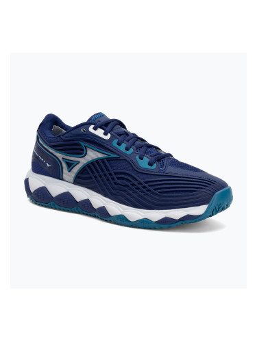 Мъжки обувки за тенис Mizuno Wave Enforce Tour 2 CC bellwether blue/ white/ fjord blue