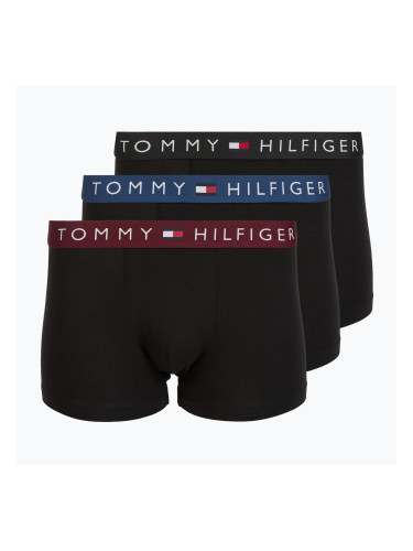 Боксерки Tommy Hilfiger Trunk WB 3 чифта deep regatta/black/bluee jean