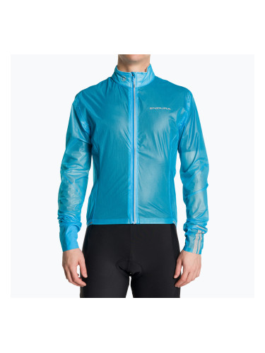 Мъжко яке за колоездене Endura FS260-Pro Adrenaline Race II hi-viz blue