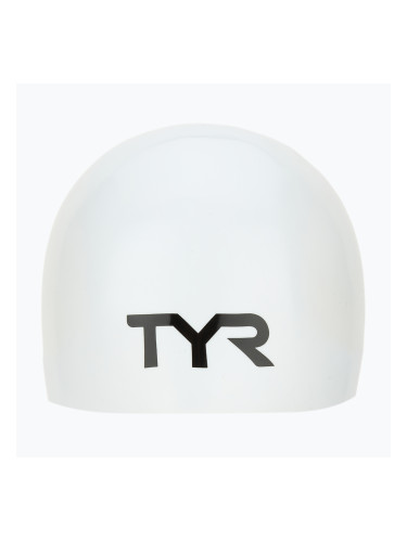 Шапка за плуване TYR Competitor Racing white