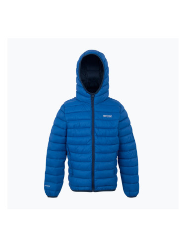 Детско яке REGATTA Hooded Marizion snorkel blue/moonlight denim