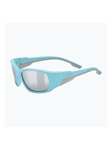 Детски слънчеви очила UVEX Sportstyle 514 lightblue matt/mirror silver