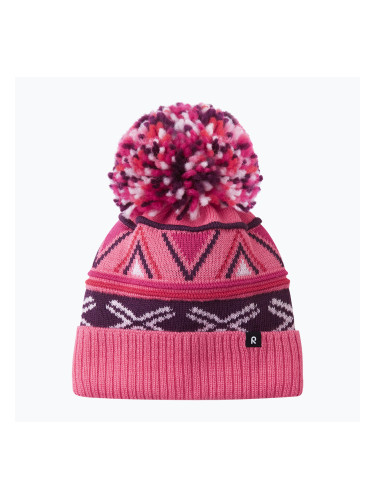 Детска зимна шапка Reima Kirjoen soft coral