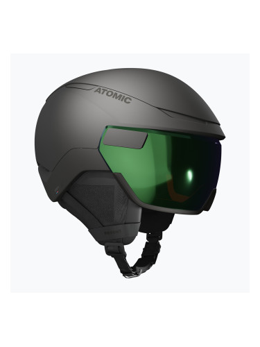 Ски каска Atomic Revent GT Amid Visor HD black/green hd