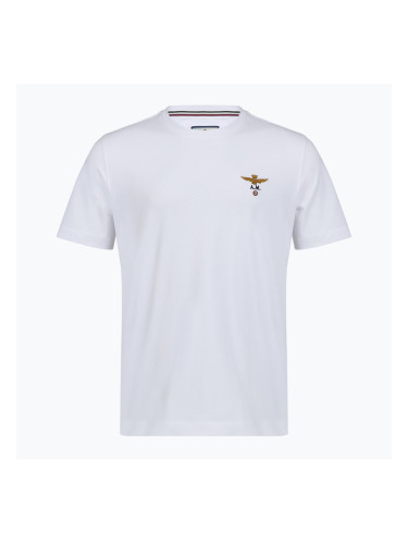 Mъжка тениска Aeronautica Militare TS1580UJ00372 off white