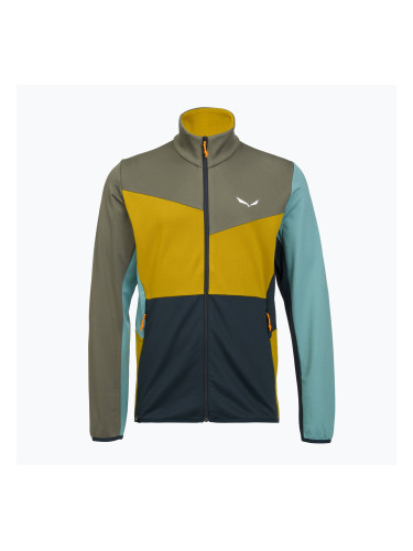 Мъжки трекинг суитшърт Salewa Puez Cammio PL faded green/multi