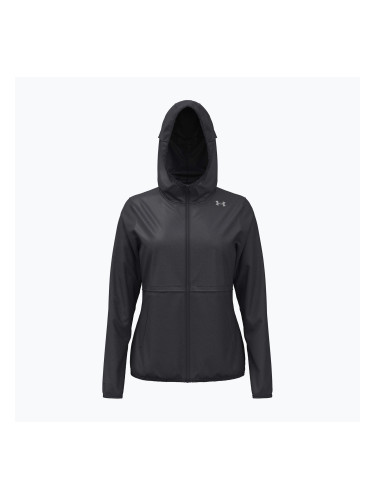 Дамско яке за бягане Under Armour Velociti Pro Storm black/black/metallic silver