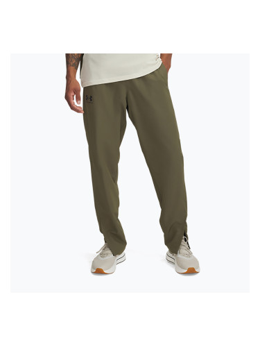Мъжки панталони за тренировка Under Armour Rival Woven Windbreaker Pant marine od green/marine od green/black