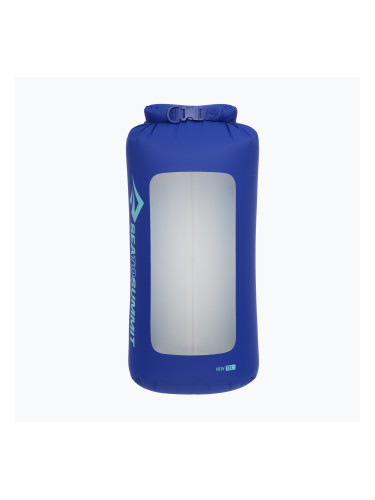 Sea to Summit Олекотена суха чанта View 13 l surf blue