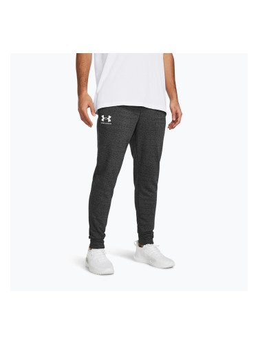 Мъжки панталони Under Armour Rival Terry Jogger, castlerock light heather/onyx white