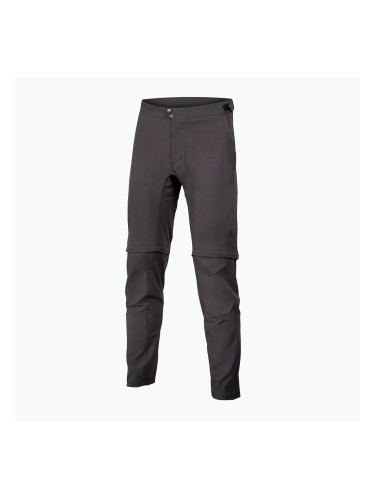 Мъжки панталони за колоездене Endura GV500 Zip Off black