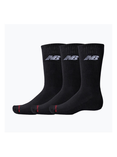 Чорапи New Balance Everyday Crew 3 чифта black