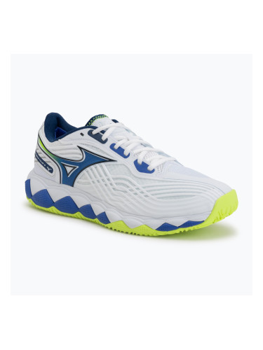 Тенис обувки Mizuno Wave Enforce Tour 2 CC white/dazzling blue/lightning