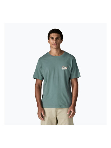 Мъжка тениска Patagonia '73 Skyline blue sage