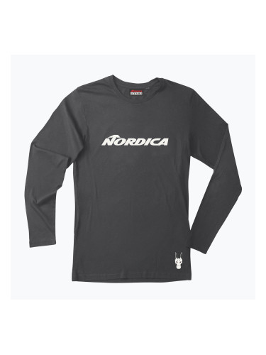 Мъжка блуза с дълъг ръкав Nordica Dobermann black/white