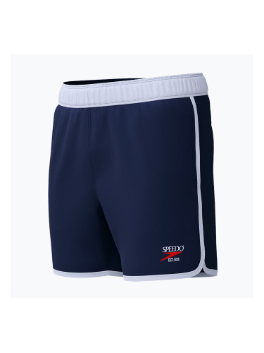 Мъжки бански шорти Speedo Jetstream Retro Logo Volley 16“ peacoat