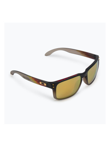 Oakley Holbrook troy lee design black fade/prizm 24k поляризирани слънчеви очила