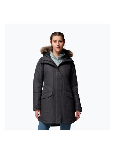 Дамско ватирано дълго яке Columbia Suttle Mountain Long Insulated black