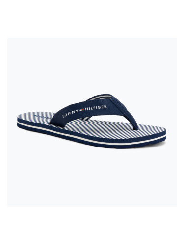 Дамски джапанки Tommy Hilfiger Ithaca Stripe Summer preppy navy