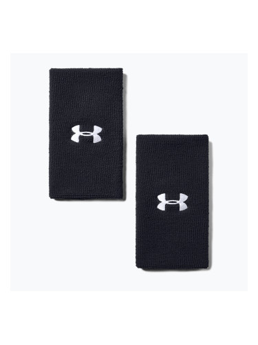 Under Armour 6'' гривна Performance 2 бр. черна/бяла