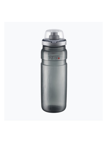 Велосипедна бутилка Elite FLY Tex MTB 750 ml transparent grey