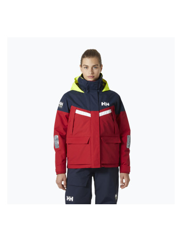 Дамско яке за ветроходство Helly Hansen Pier 4.0 red
