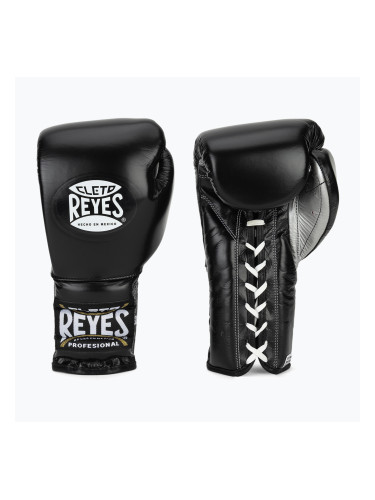 Боксьорски ръкавици Cleto Reyes Traning Thumb black/silver
