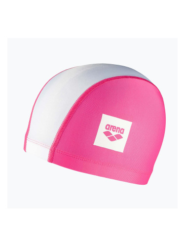 Детска шапка за плуване Arena Unix II Jr розова/бяла