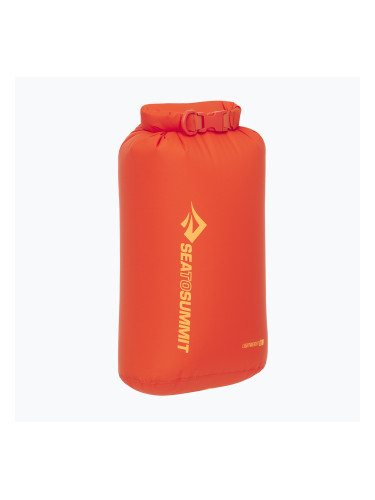 Sea to Summit Олекотена суха чанта 5 л червена