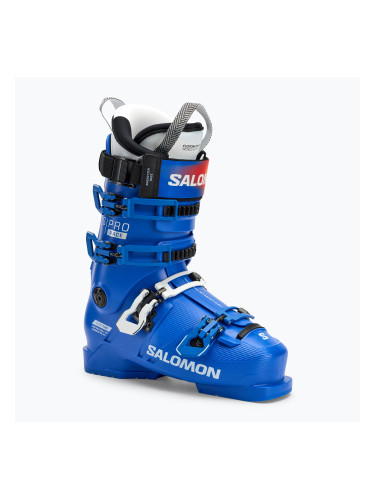 Мъжки ски обувки Salomon S/Pro Race 140 race blue/white/process blue