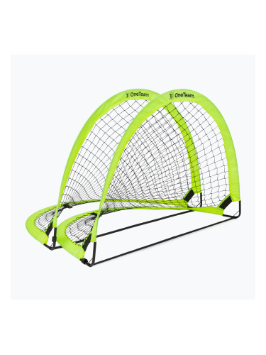 Футболна врата OneTeam Ballon Pop-Up green