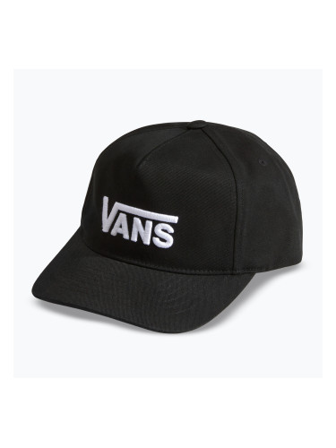 Детска шапка с козирка Vans Drop V Logo Snapback black