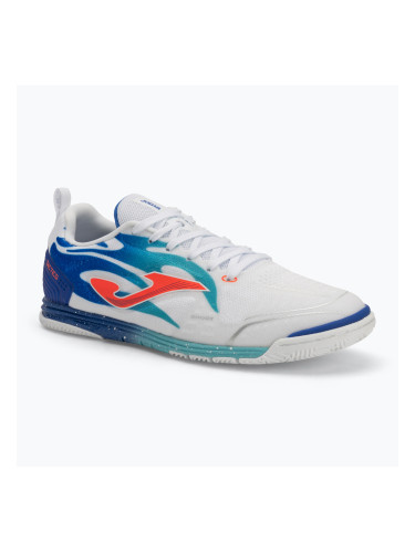 Мъжки футболни обувки Joma Tactico IN white/royal