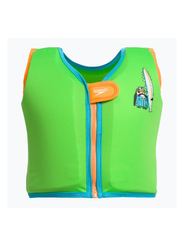 Детска жилетка с щампа Speedo Float Vest Green 8-1225214686