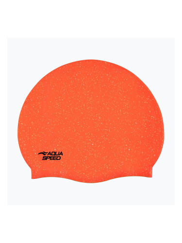 AQUA-SPEED Reco шапка за плуване оранжева