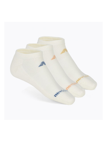 Чорапи New Balance Everyday No Show 3 чифта white